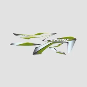Stckr Set Platina 125 N/m [blk Tank-grn]