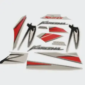 Stckr Set Karizma.r N/m [whi Tank]