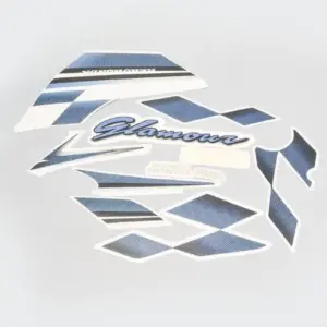 Stckr Set Glamour T4 [blk Tank-blue]