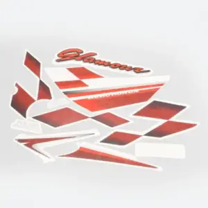 Stckr Set Glamour T4 [blk Tank-red]