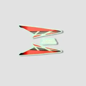Stckr H.l.firing Cd-deluxe 3/m [blk Tank-red]