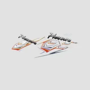 Stckr Set Pleasure T3 [blk & Red Shield]
