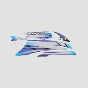 Stckr Set Hero Hfdlx T3 [blk Tank-prpl]