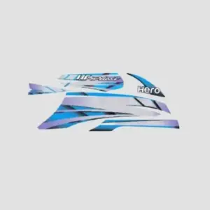 Stckr Set Hero Hfdlx T3 [blk Tank-blue]