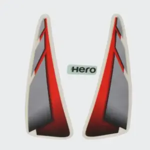 Stckr H.l.firing Hero Hfdlx T2 [slvr-red]