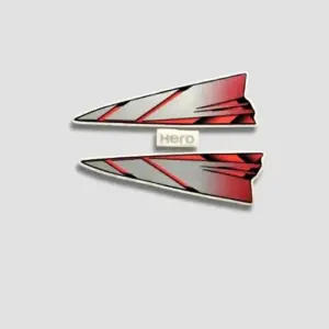 Stckr H.l.firing Hero Hfdlx T3 [blk-red]