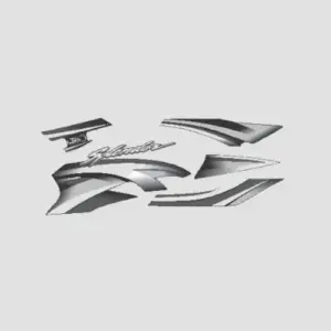Stckr Set Super Splendor T6 [blk-grey]