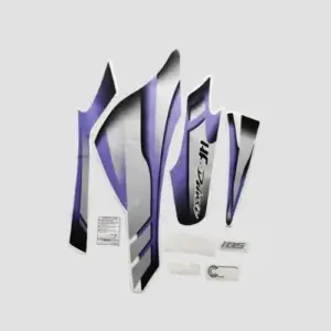 Stckr Set Hfdlx Bs6 Blk/prpl