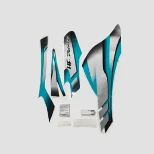 Stckr Set Hfdlx Bs6 Grey/grn
