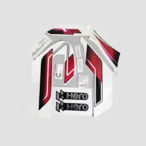 Stckr Set Splendor Bs6 Limited Edition (2021) Br Red