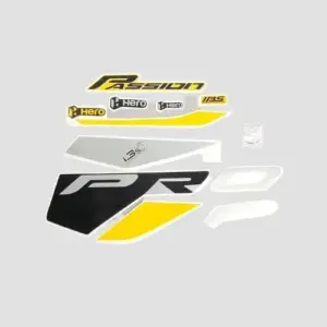 Stckr Set Passion Pro Bs6 Yel