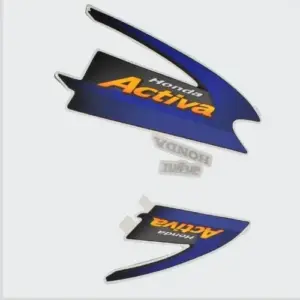 Stckr Set Activa N/m [blk/blue]