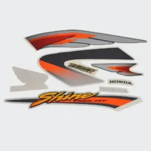Stckr Set Shine [grey Tank-orng]