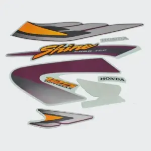 Stckr Set Shine [maroon Tank-yel]