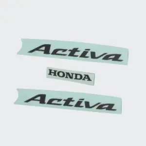 Stckr Set Activa 110 T4 [slvr Shield-blk]