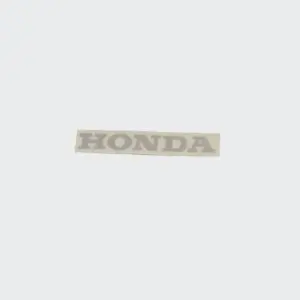 Stckr Letter Honda [b] [slvr]