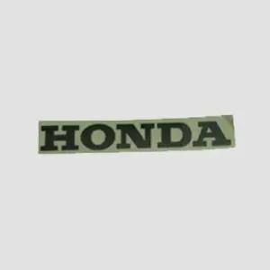 Stckr Letter Honda [b] [blk]
