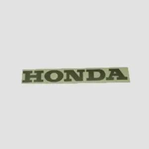 Stckr Letter Honda [b] [gold]