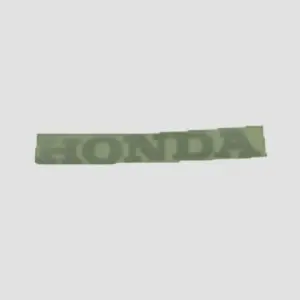 Stckr Letter Honda [s] Slvr