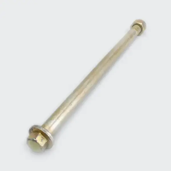 Axle [f] [w/nut] Shine N/m/unicorn/cd-deluxe/super Splendor/karizma/hunk/glamour/pulsar 150 Dtsi/pulsar 180 Dtsi [aw] - Image 2