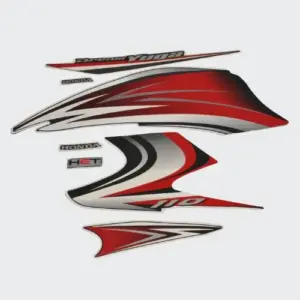 Stckr Set Yuga T3 [blk Tank-red]