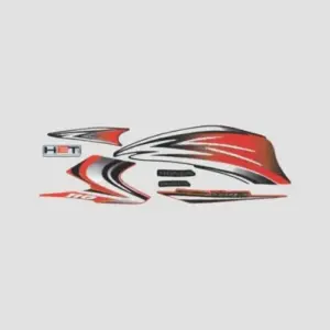Stckr Set Yuga T3 [blk W/red-red]