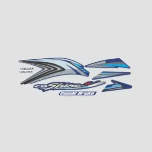 Stckr Set Shine Bs4 [blue-blue]