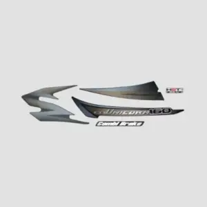 Stckr Set Unicorn 160 [blk-gold]