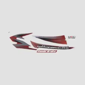Stckr Set Unicorn 160 [red-red]