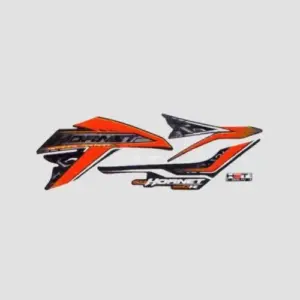 Stckr Set Hornet N/m [2019] Abs Blk/orng