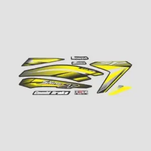 Stckr Set Shine Sp T2 [blk-yel]