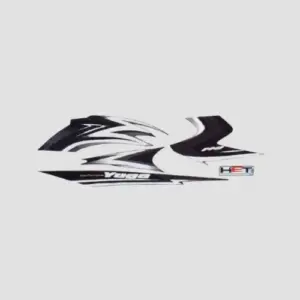 Stckr Set Yuga 2018 Blk/grey