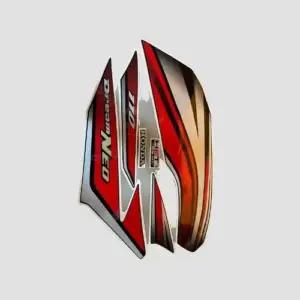 Stckr Set Neo T3 Blk/red