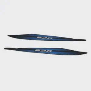 Stckr Tail Panel Pulsar 220 Ug4 (blue-stckr)