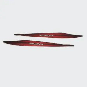 Stckr Tail Panel Pulsar 220 Ug4 (red-stckr)