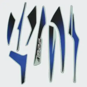 Stckr Set Pulsar 220f Ug6 [blk Tank-blue]