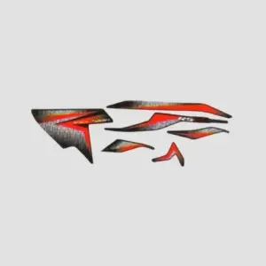 Stckr Set Pulsar 200rs [blk Tank-red]
