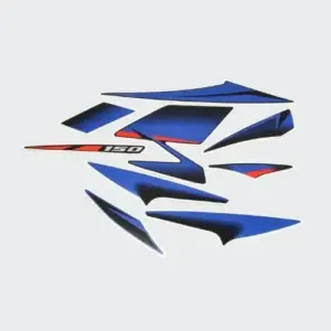 Stckr Set Pulsar 150 [2018] [blk-blue]