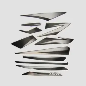 Stckr Set Pulsar 150 Bs6 [2020] Blk/grey