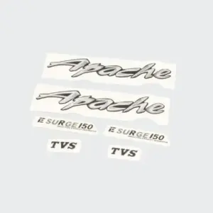 Stckr Set Apache [slvr Tank-blk]