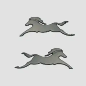 Stckr Tank (logo) Horse Rtr [slvr]