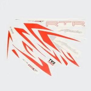 Stckr Set Rtr200 4v Race Edition [whi Tank]