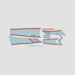 Stckr Set Rtr160 Race Edition [2018] Grey Tank