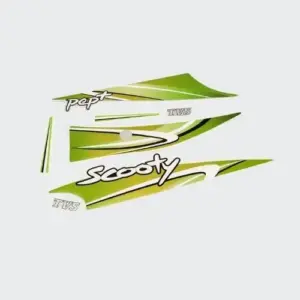 Stckr Set Pep Plus T2 [whi Shield-grn]