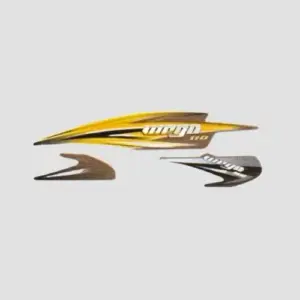 Stckr Set Wego T3 [brown-gold]