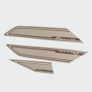 Stckr Set Jupiter Classic Ivory Shield
