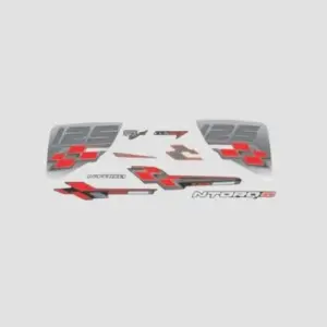 Stckr Set Ntorq 125 (2019) Race Edition Red Shield