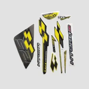 Stckr Set Ntorq 125 [2020] Race Edition Yel Shield