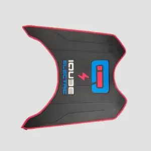 Centre Mat 3d I-qube Blk/red