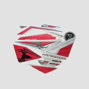 Stckr Set Ntorq 125 [2020] Super Squad Amazing Red [spider]